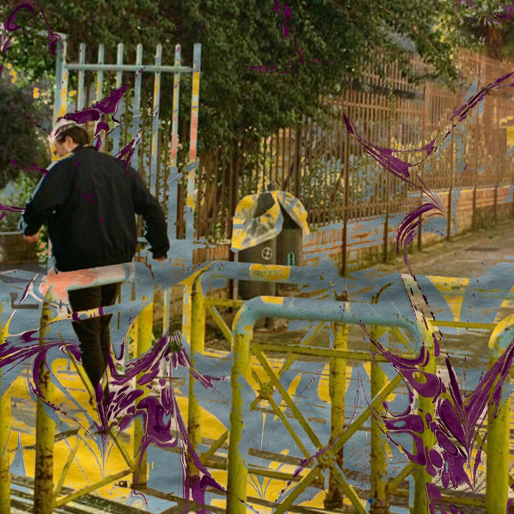 Tree behind the window music video background image